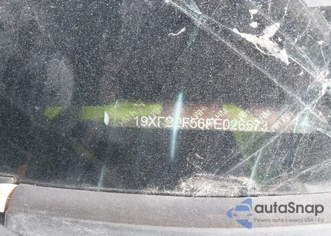 2015 Honda Civic Lx z USA, uszkodzony, nr VIN 19XFB2F56FE026573